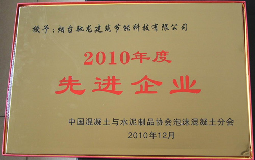 2010先进企业