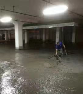 Construction of underground parking lot