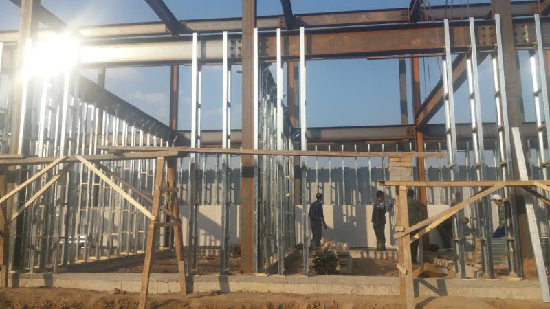 Steel Frame of Buildings