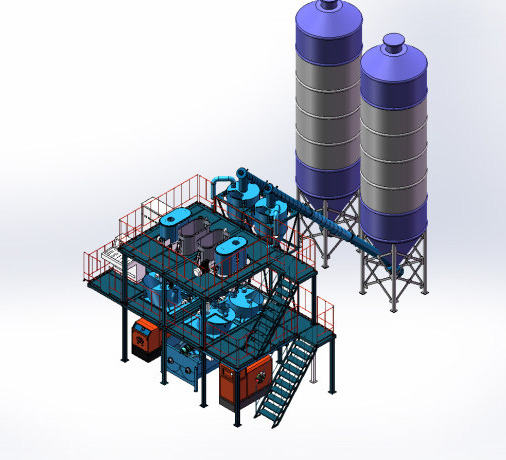 Foam concrete assembled wallboard production line equipment