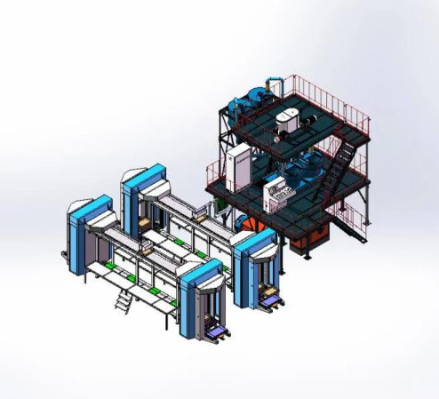 Assembled wallboard production line equipment